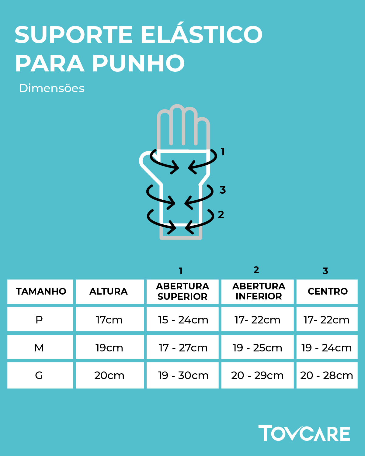Tabela de Medidas