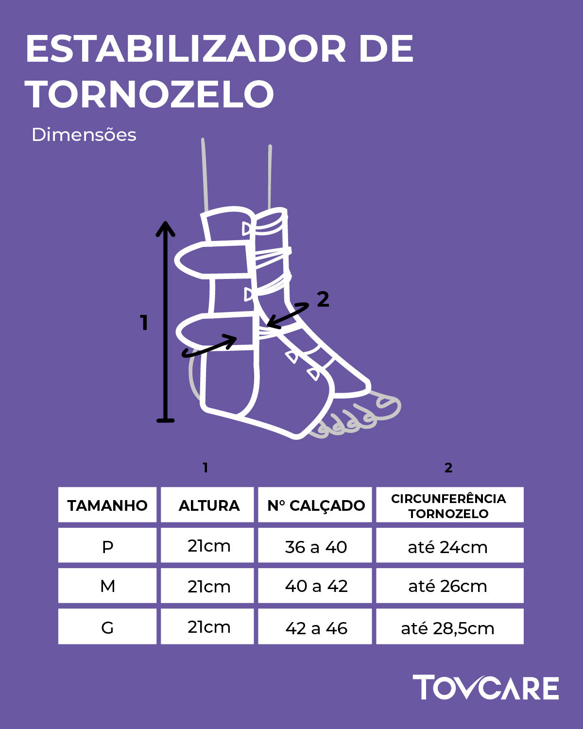 Tabela de Medidas
