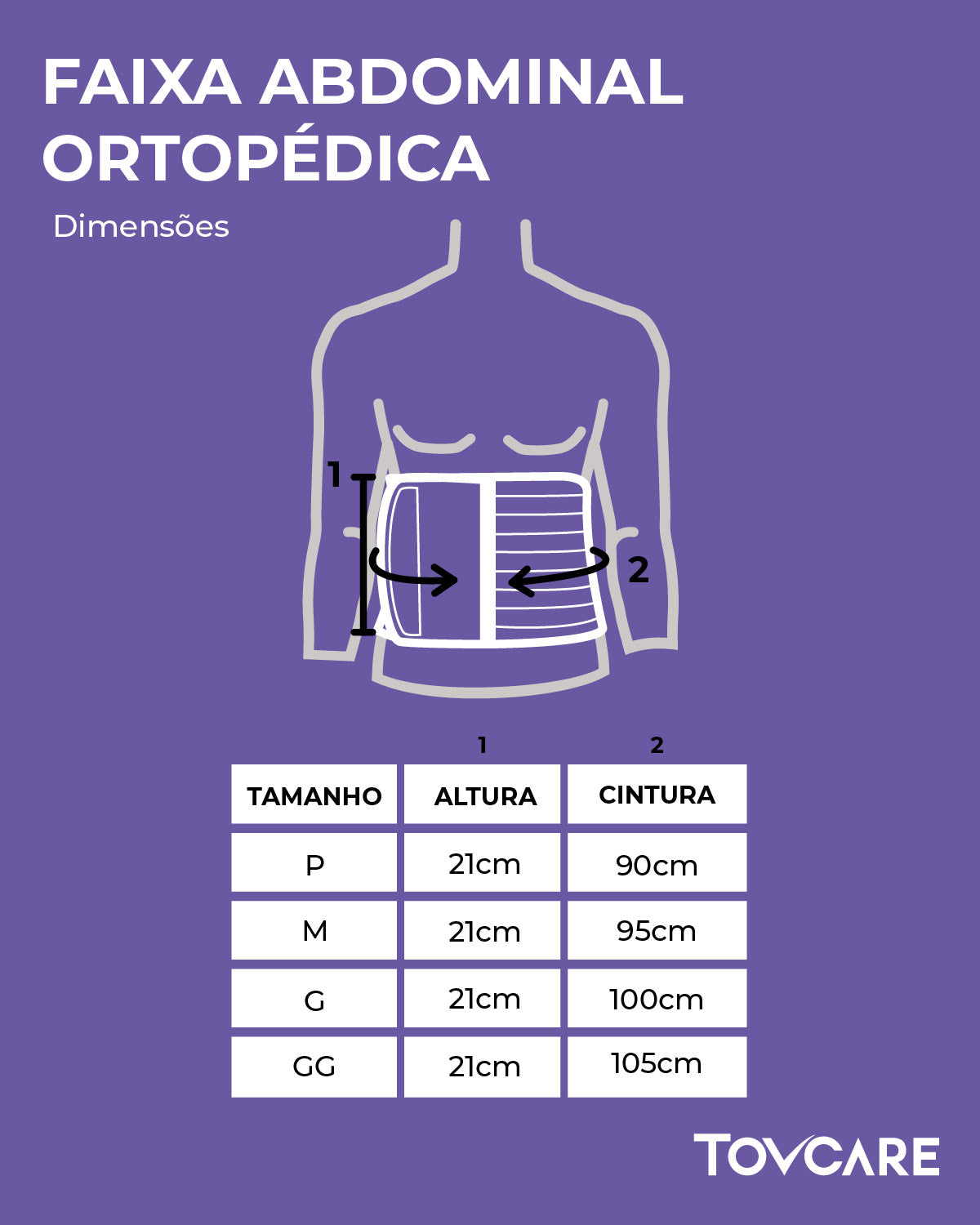 Tabela de Medidas