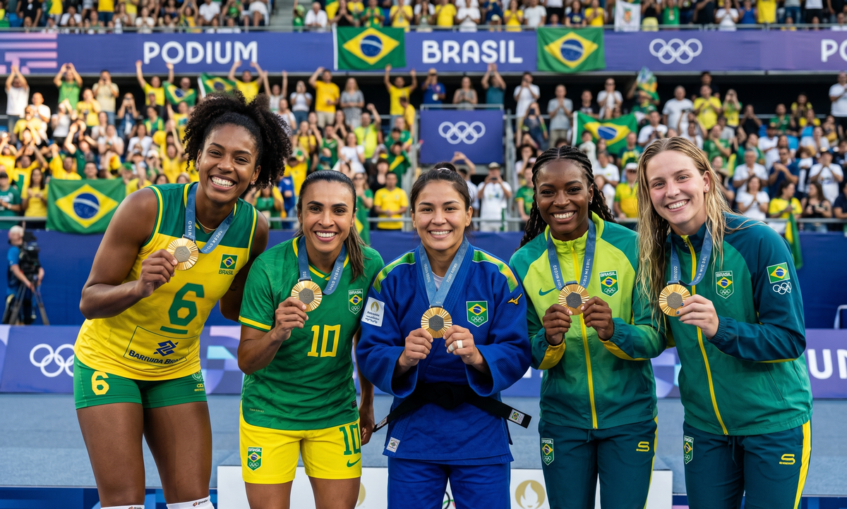 10 Atletas Brasileiras Femininas Que Fizeram História - Tovcare | Você sem limites