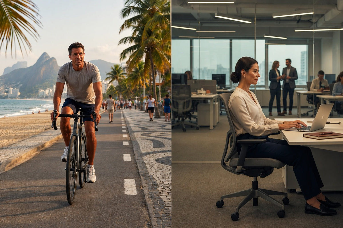 A ciência do amortecimento: como o assento em gel melhora o conforto do pedal ao escritório - Tovcare | Você sem limites