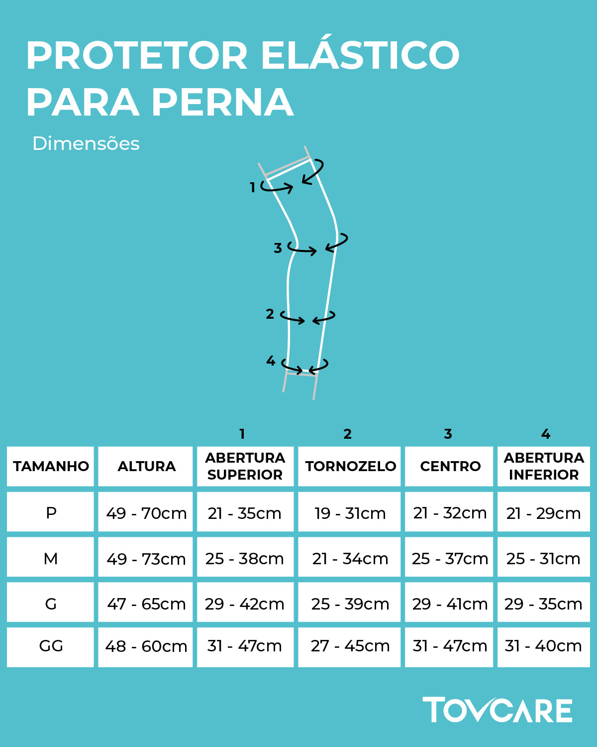 Tabela de Medidas