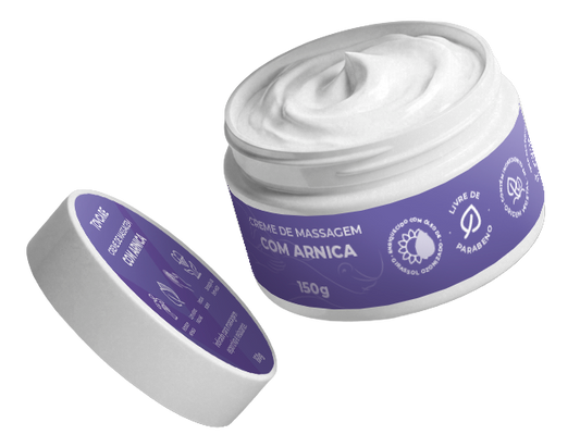 CREME DE MASSAGEM COM ARNICA