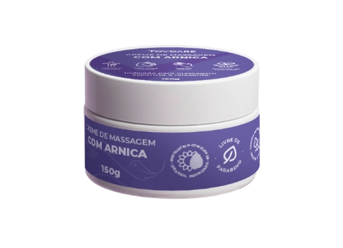 CREME DE MASSAGEM COM ARNICA