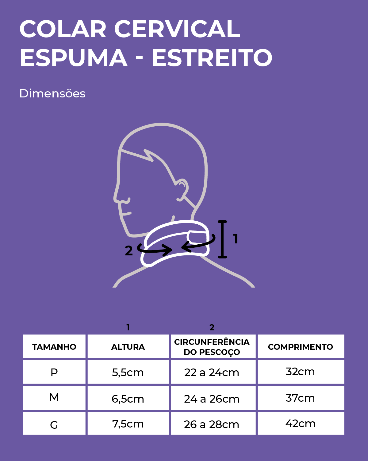 Tabela de Medidas