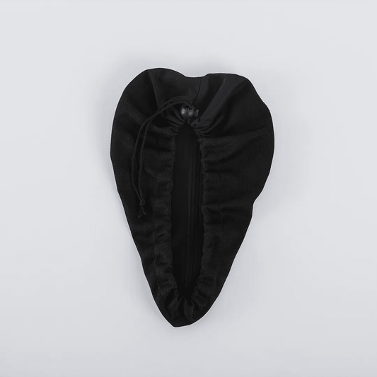 Almofada de assento ergonômica em gel de silicone com estrutura em favo de mel, projetada para absorção de impacto, distribuição de peso e alívio de pressão no cóccix, item de alta performance da linha confort gel para suporte lombar, cervical e alívio do estresse muscular.