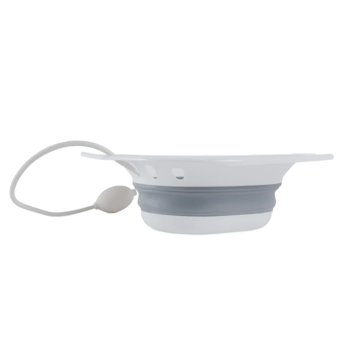 Protetor impermeável pós-cirúrgico para banho, com capa protetora de silicone e anel estanque para vedação completa contra água, item indispensável da linha home care para prevenir complicações, facilitar a rotina de banho e higiene e proteger curativos.