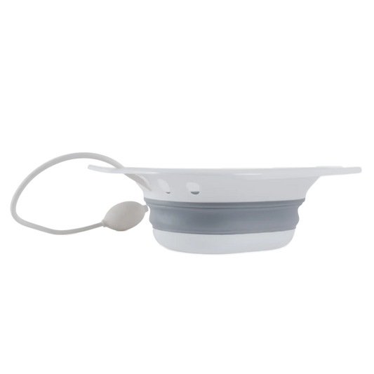 Protetor impermeável pós-cirúrgico para banho, com capa protetora de silicone e anel estanque para vedação completa contra água, item indispensável da linha home care para prevenir complicações, facilitar a rotina de banho e higiene e proteger curativos.