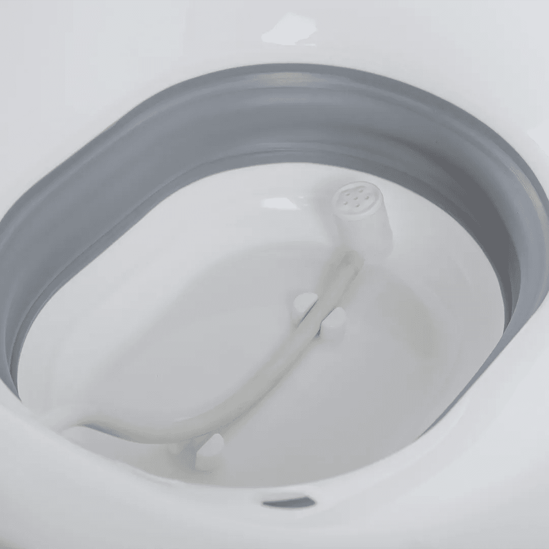 BACIA PARA BANHO DE ASSENTO RETRÁTIL - Tovcare