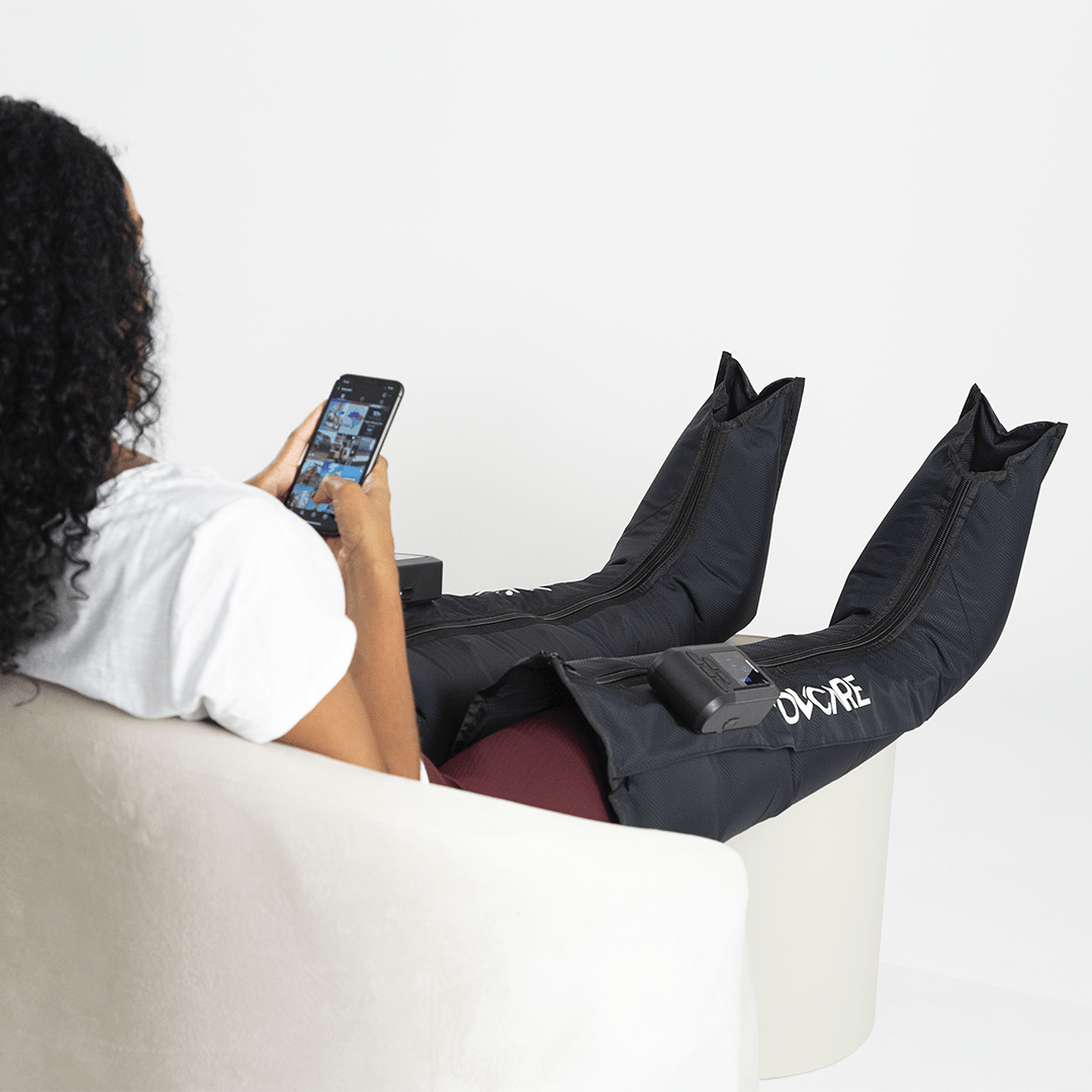 BOTA TERAPIA COMPRESSÃO PNEUMÁTICA SEM FIO - Tovcare