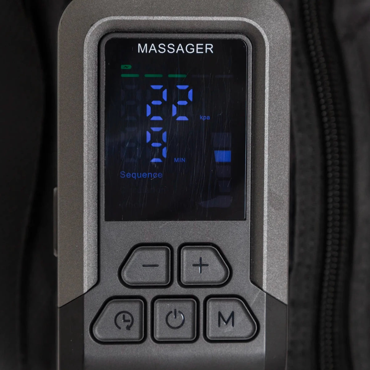 Bota de compressão pneumática e pressoterapia para pernas, desenvolvida com câmaras de ar sequenciais, modos de drenagem ajustáveis e controle sem fio, aparelho massageador de alta performance que estimula o fluxo sanguíneo e relaxa nódulos de tensão.