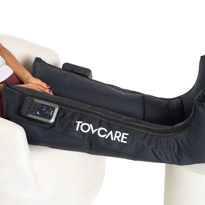 Bota de compressão pneumática e pressoterapia para pernas, desenvolvida com câmaras de ar sequenciais, modos de drenagem ajustáveis e controle sem fio, ideal para alívio de tensões musculares, melhora da circulação e relaxamento profundo no dia a dia.