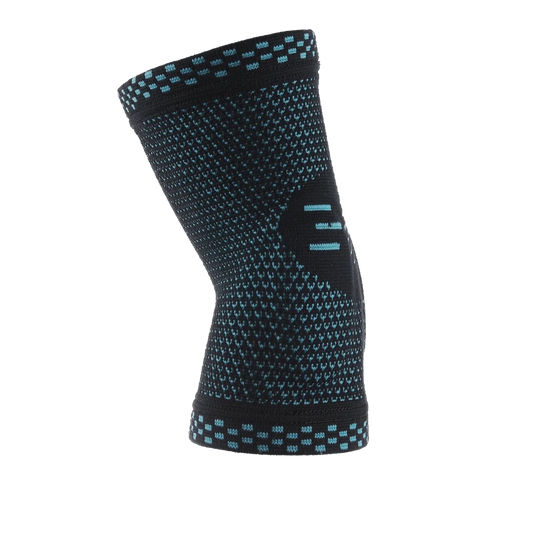 Cotoveleira elástica ortopédica de compressão, estruturada em malha compressiva respirável para alívio de tendinite e firmeza no cotovelo, combina elasticidade multidirecional, suporte direcionado e tecido leve para uso prolongado.