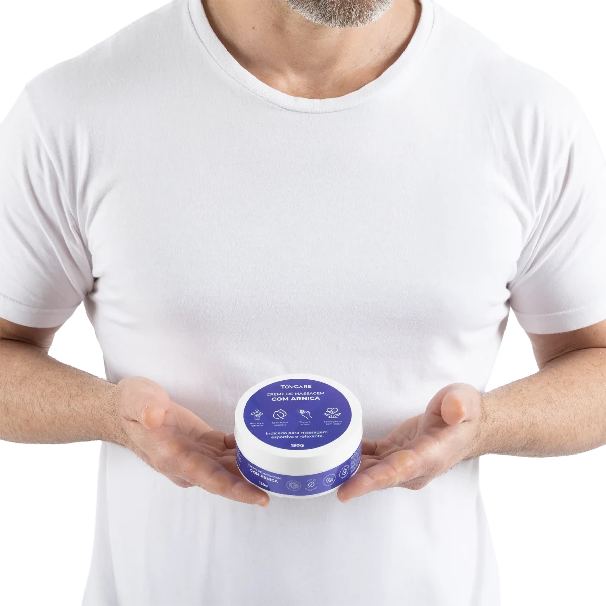 CREME DE MASSAGEM COM ARNICA - Tovcare | Você sem limites