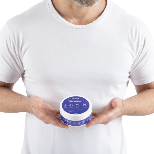 CREME DE MASSAGEM COM ARNICA - Tovcare | Você sem limites