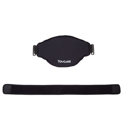 Faixa multiuso com gel térmico para compressa quente e fria, desenvolvida com fita ajustável de velcro e bolsa de gel flexível reutilizável, uma solução terapêutica reutilizável indispensável para recuperação de lesões, contusões e processos inflamatórios.