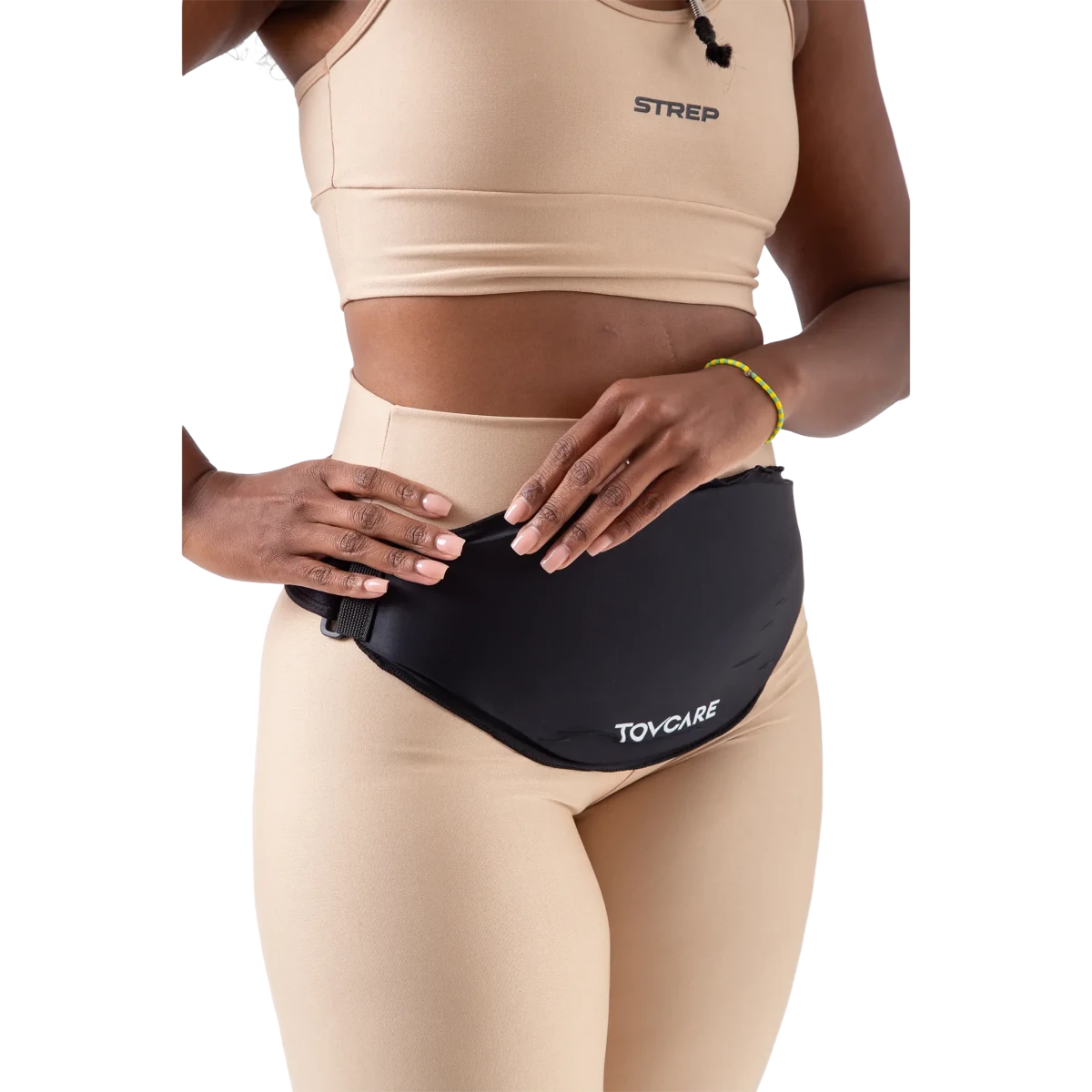 Faixa multiuso com gel térmico para compressa quente e fria, desenvolvida com fita ajustável de velcro e bolsa de gel flexível reutilizável, garante tratamento localizado eficiente para dores crônicas, recuperação pós-treino e traumas.
