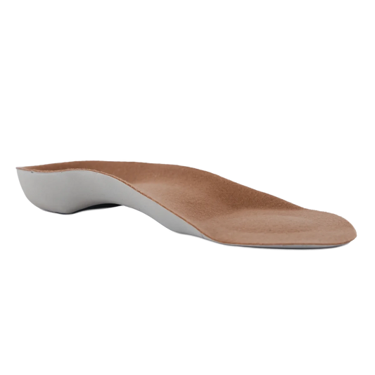 Palmilha ortopédica em silicone de alta absorção de impacto, desenvolvida em gel de silicone macio com ponto de alívio no calcanhar e metatarso, uma solução ergonômica indispensável para fascite plantar, esporão de calcâneo e conforto prolongado nos pés.