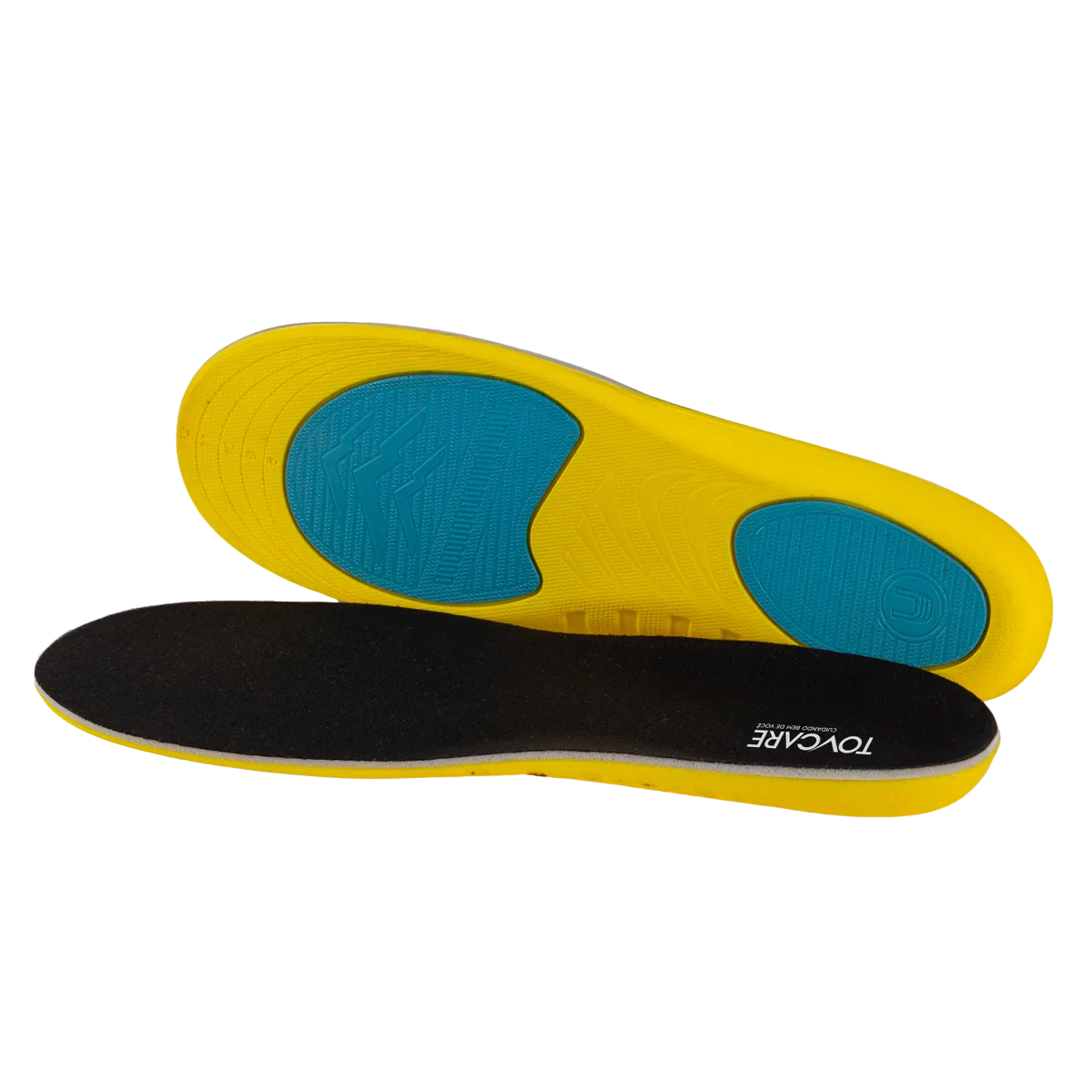 Palmilha ortopédica anatômica da linha MOV, confeccionada com material respirável de alta absorção e suporte ergométrico para os pés, acessório ortopédico de alta performance da linha MOV para proteção dos calcanhares, metatarsos e pés cansados.