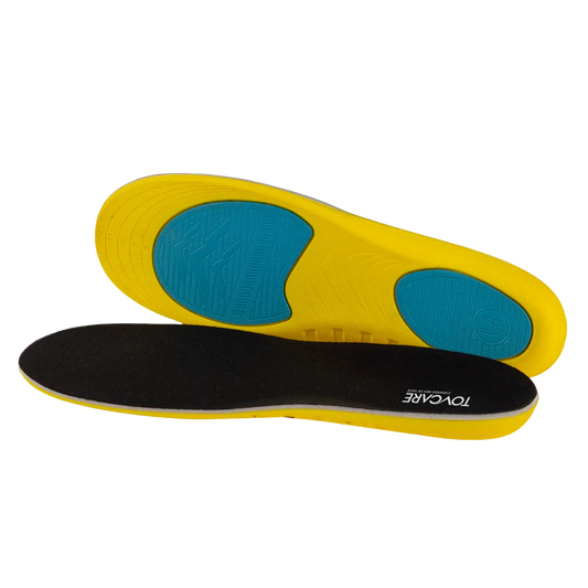 Palmilha ortopédica anatômica da linha MOV, confeccionada com material respirável de alta absorção e suporte ergométrico para os pés, acessório ortopédico de alta performance da linha MOV para proteção dos calcanhares, metatarsos e pés cansados.