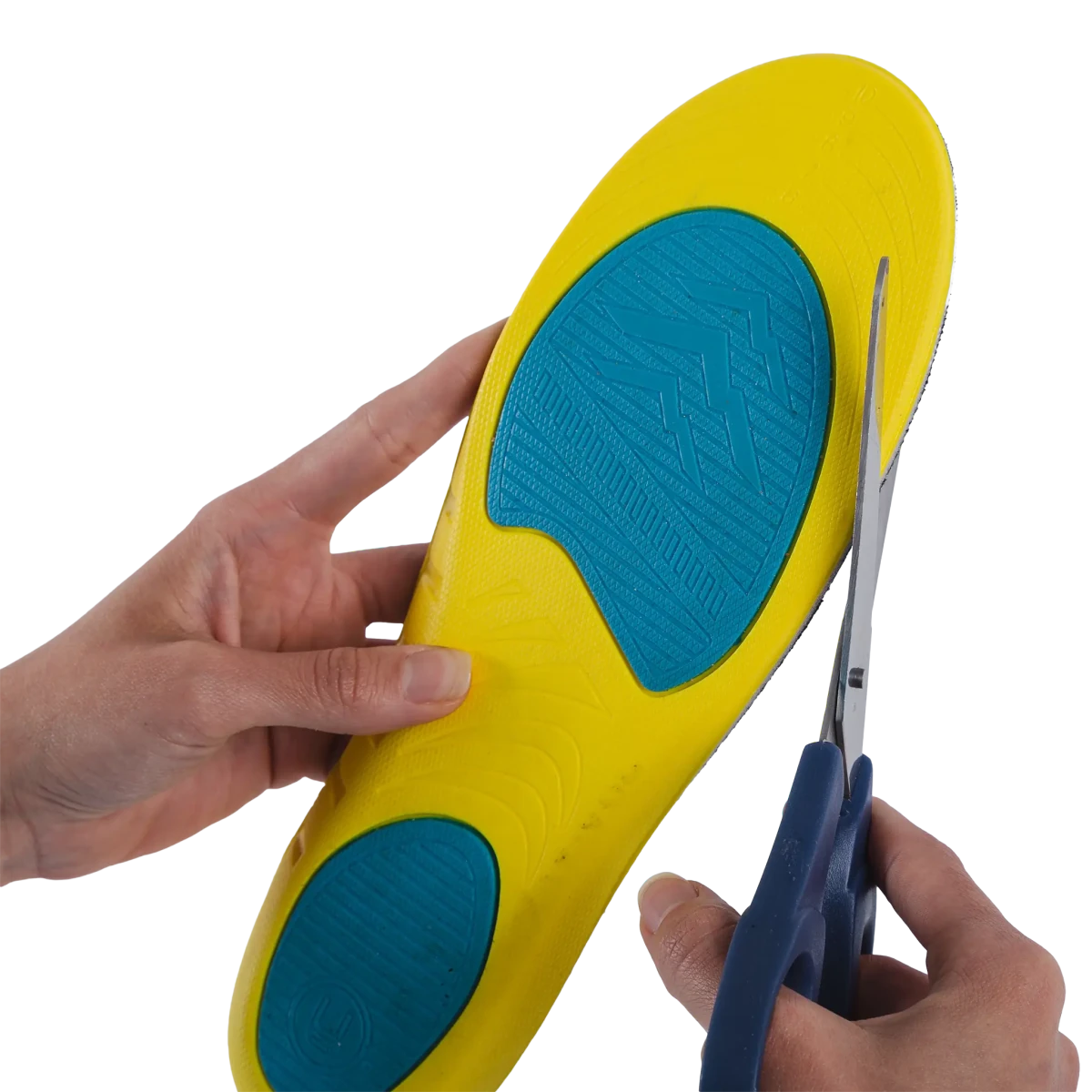 Palmilha ortopédica anatômica da linha MOV, confeccionada com material respirável de alta absorção e suporte ergométrico para os pés, garante sensação contínua de bem-estar, frescor e suporte ortopédico para uso diário ou treinos intensos.