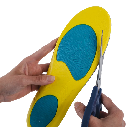 Palmilha ortopédica anatômica da linha MOV, confeccionada com material respirável de alta absorção e suporte ergométrico para os pés, garante sensação contínua de bem-estar, frescor e suporte ortopédico para uso diário ou treinos intensos.