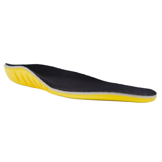 Palmilha ortopédica anatômica da linha MOV, confeccionada com material respirável de alta absorção e suporte ergométrico para os pés, proporciona pisada correta e alinhamento postural, aliviando a sobrecarga nos joelhos, coluna e articulações.