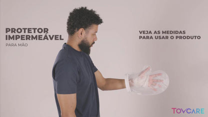 PROTETOR IMPERMEÁVEL PARA MÃO