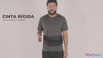 CINTA RÍGIDA DE SUPORTE LOMBAR