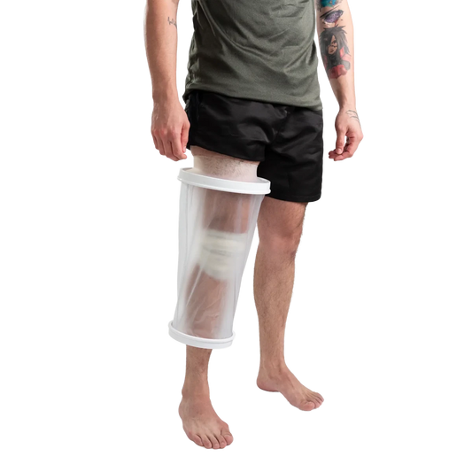 PROTETOR IMPERMEÁVEL PARA JOELHO - Tovcare | Você sem limites