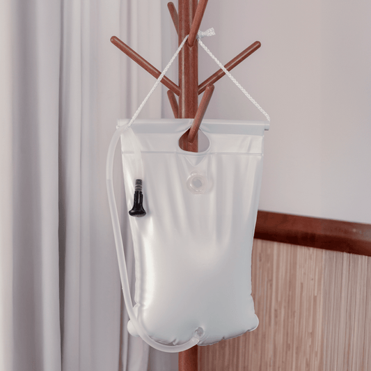 RESERVATÓRIO DE ÁGUA COM CHUVEIRO PORTÁTIL - Tovcare